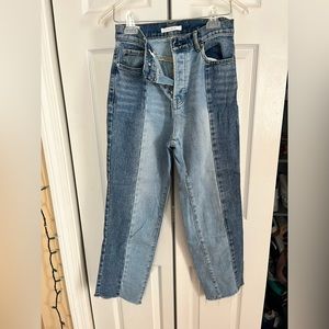 Pacsun Two Tone Jeans Straight Leg